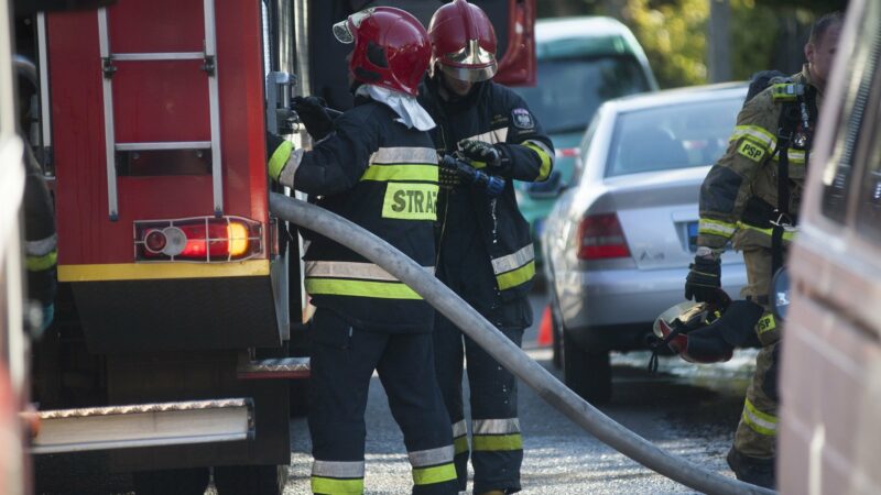 Nowy samochód gaśniczy dla strażaków z Pabianic