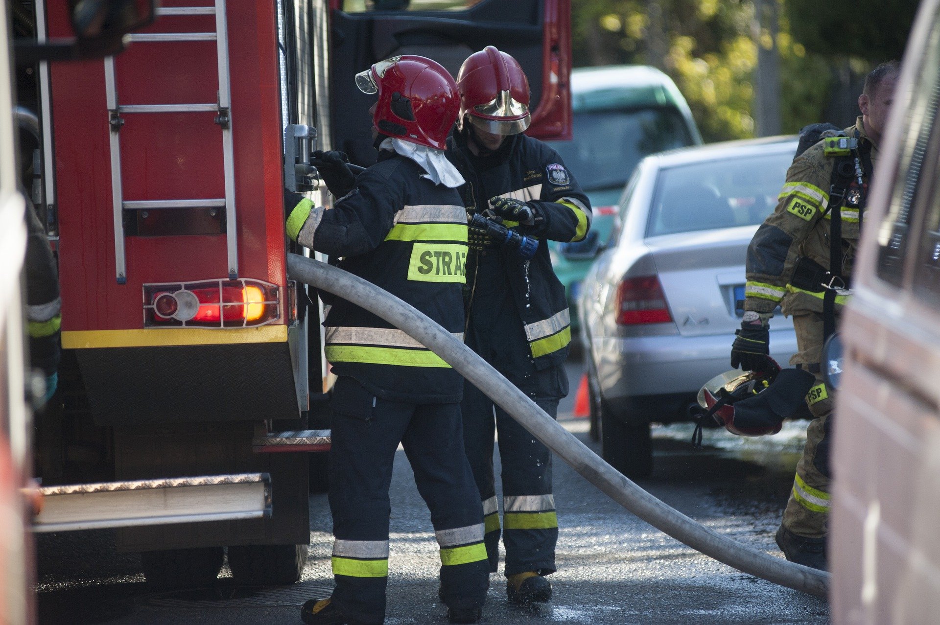 Nowy samochód gaśniczy dla strażaków z Pabianic