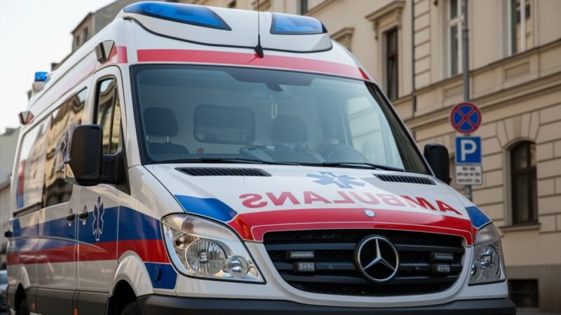 Peugeot w stawie: Mężczyźni uratowani po niebezpiecznym manewrze z sarną