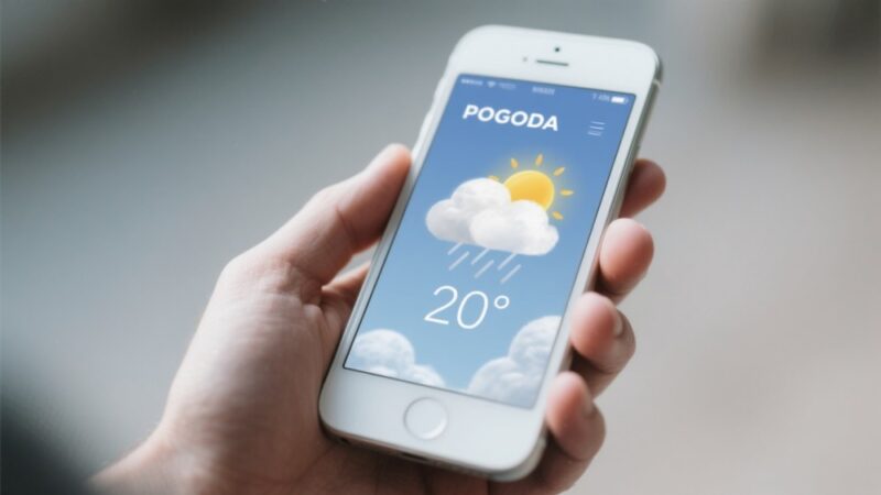 Pogoda w Pabianicach: Słoneczny dzień z upałem i chmurami – sprawdź prognozę!