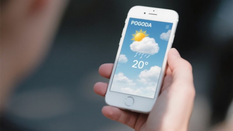 Pogoda w Pabianicach: Zmienne warunki i ciepłe promienie słońca na 12 września!