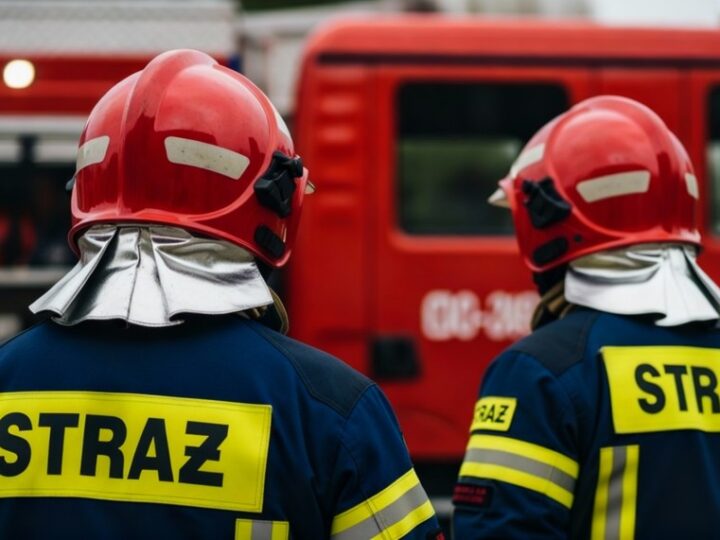 Druhowie z OSP Dobroń w akcji: ekstremalne szkolenie w komorze dymowej!