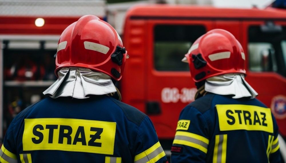 Druhowie z OSP Dobroń w akcji: ekstremalne szkolenie w komorze dymowej!
