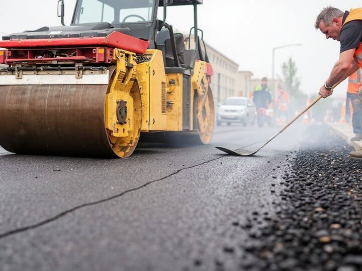 Utrudnienia na drodze od ronda do granicy Rydzyny – prace trwają!