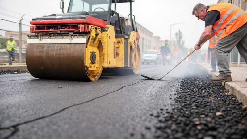 Utrudnienia na drodze od ronda do granicy Rydzyny – prace trwają!