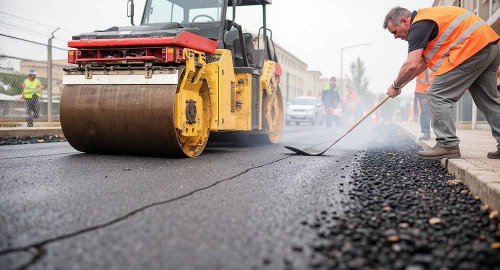 Utrudnienia na drodze od ronda do granicy Rydzyny – prace trwają!