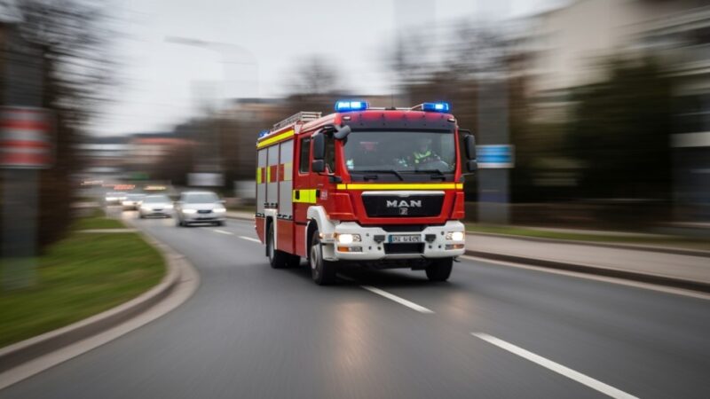 Słońce zamiast pożaru: fałszywy alarm w Pabianicach