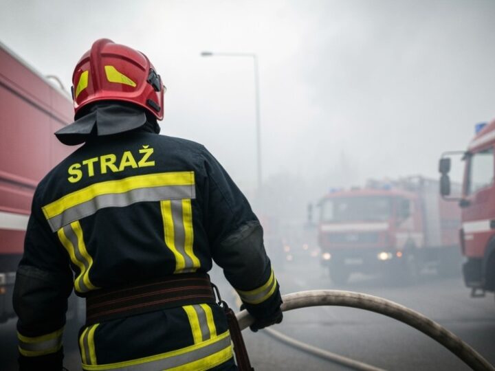 Alarmujące dane o pożarach i tlenku węgla w sezonie grzewczym 2025/2026
