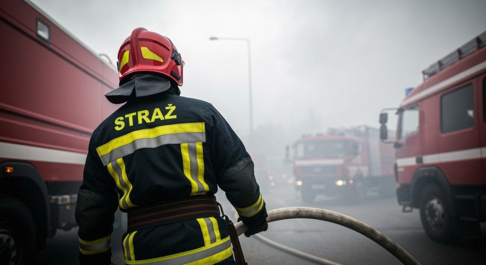 Alarmujące dane o pożarach i tlenku węgla w sezonie grzewczym 2025/2026