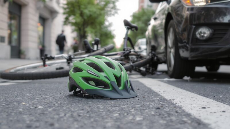 Pabianice upamiętniły ofiary wypadków drogowych w wyjątkowym rajdzie rowerowym