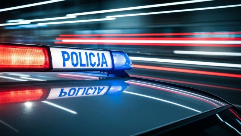 Nastolatkowie w szaleńczym pościgu: ucieczka przed policją kończy się na drzewie