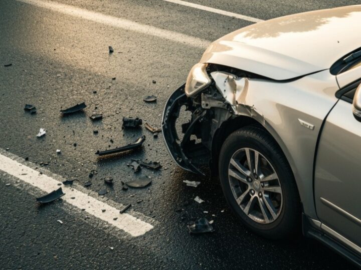 Dwie nietrzeźwe osoby, jedna toyota: absurdalne stłuczki jak z filmu Barei