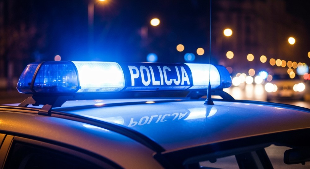 Złodziej ukradł auto na wycieczkę, ale wpadł w poślizg