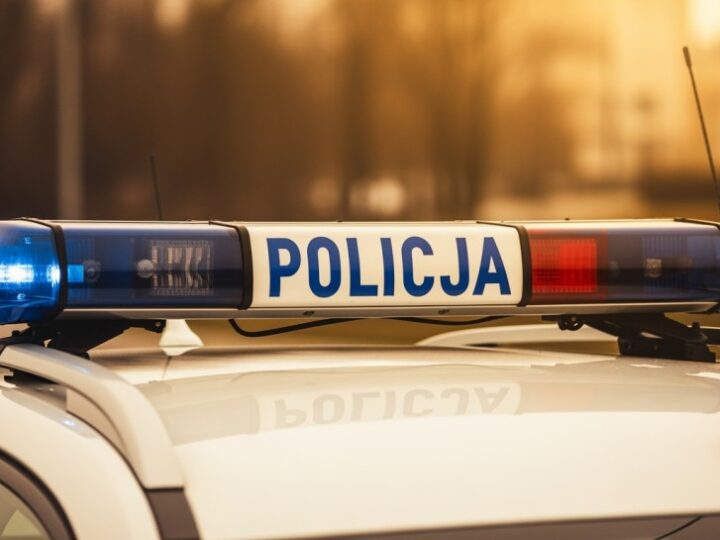 Wzruszające pożegnanie emerytowanego policjanta w Pabianicach