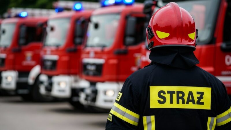 Nowy cykl szkoleń strażaków w Pabianicach: wspólne ćwiczenia z OSP KSRG