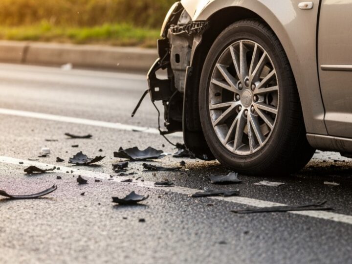 Poważny wypadek na S8: zderzenie ciężarówek i osobówki wstrzymuje ruch