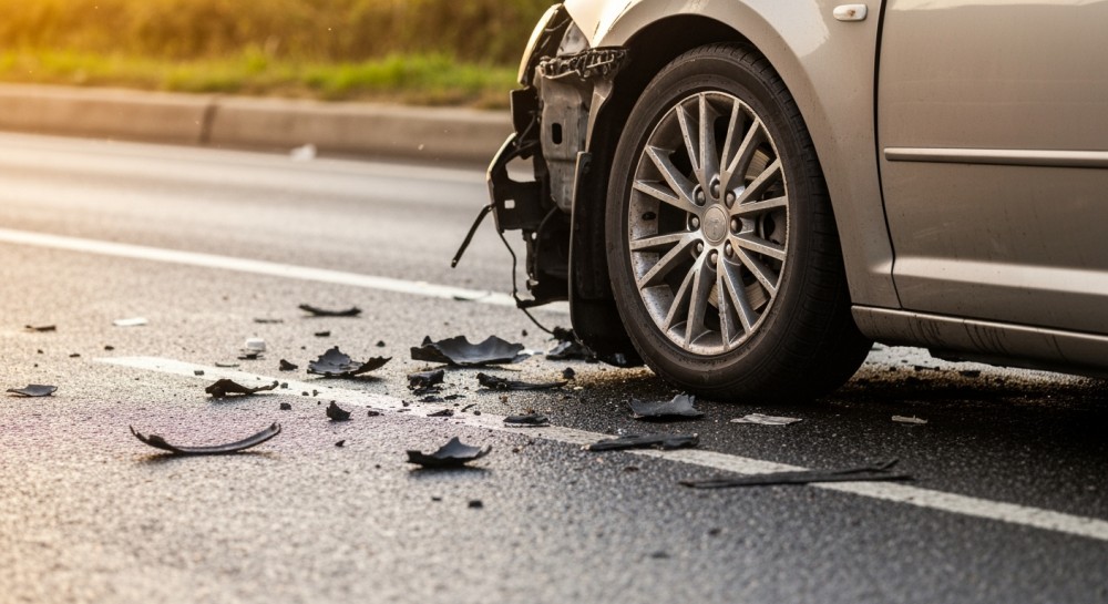 Poważny wypadek na S8: zderzenie ciężarówek i osobówki wstrzymuje ruch