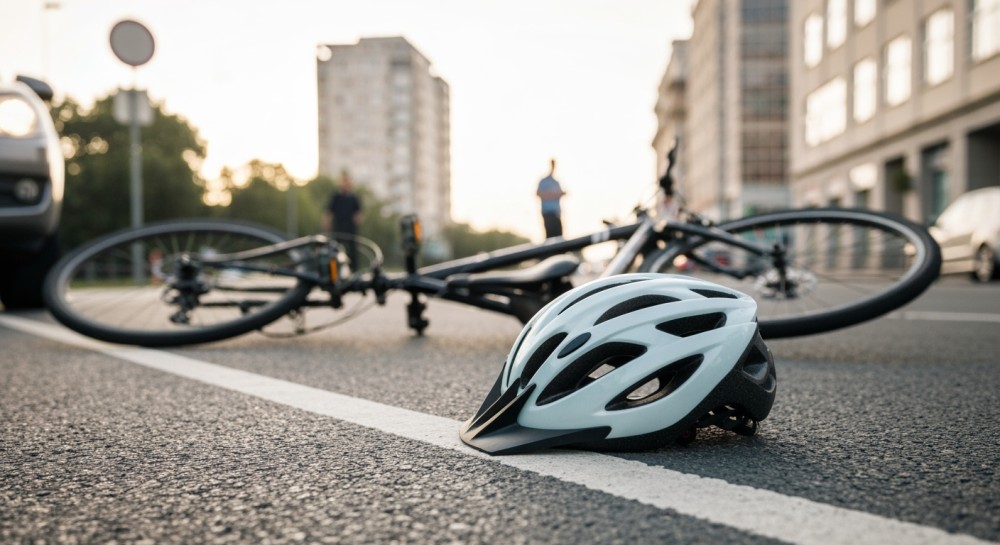 Nietrzeźwy rowerzysta na ekspresowej S14 zatrzymany przez policję