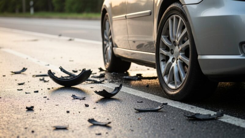 Zderzenie aut w Widawie: nastolatka trafiła do szpitala