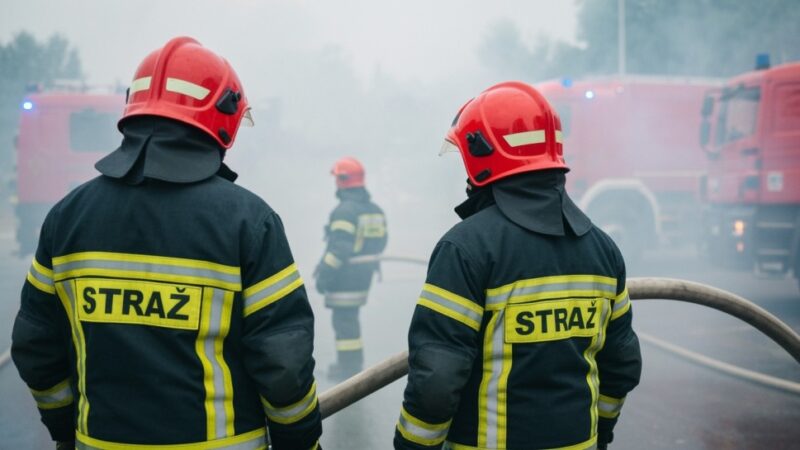 Młodzież z Pabianic w akcji: walka z pożarami na pierwszej linii!