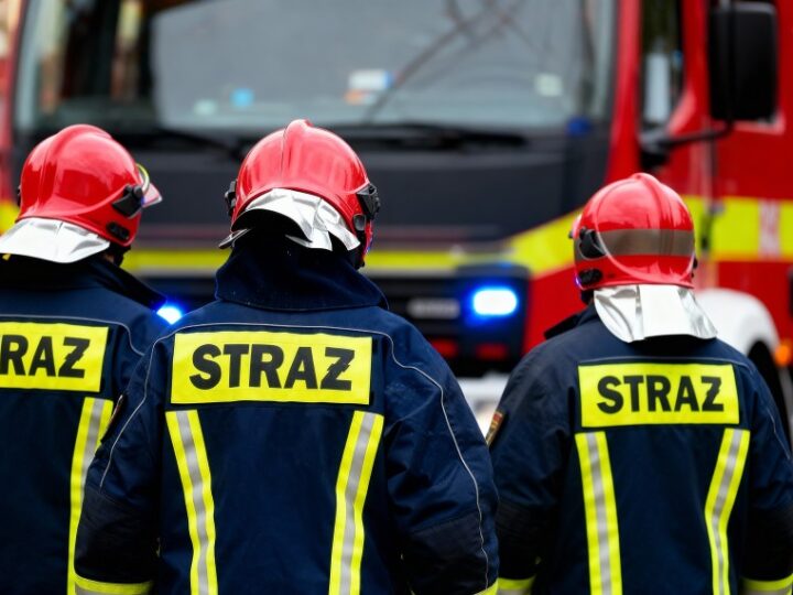 Dobroń znów ożył dzięki strażackim syrenom