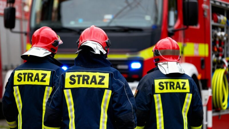 Dobroń znów ożył dzięki strażackim syrenom