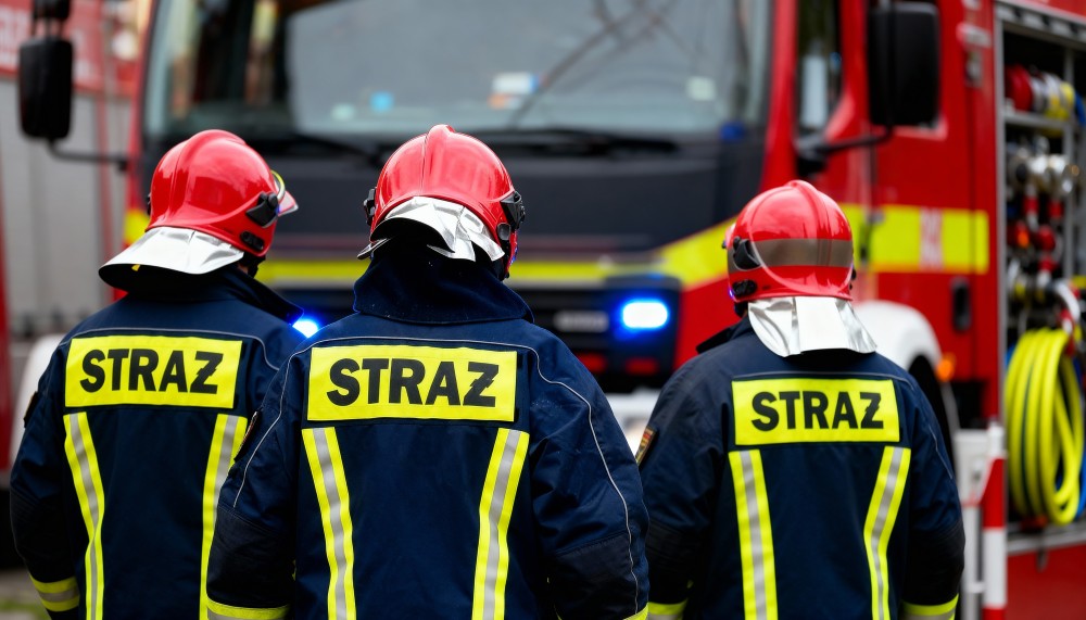 Dobroń znów ożył dzięki strażackim syrenom