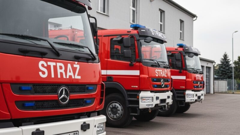 Domownicy opanowali pożar w Pabianicach przed przybyciem straży