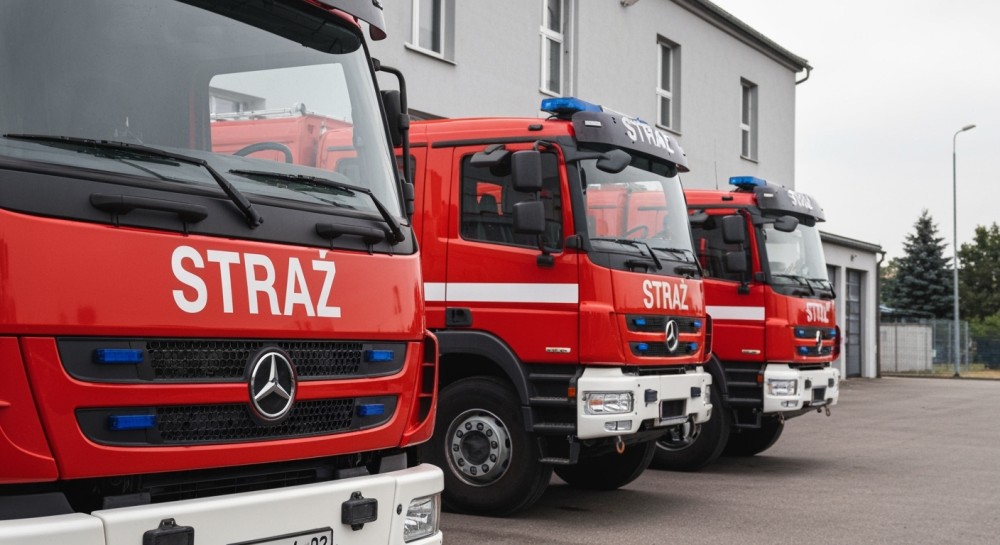 Domownicy opanowali pożar w Pabianicach przed przybyciem straży