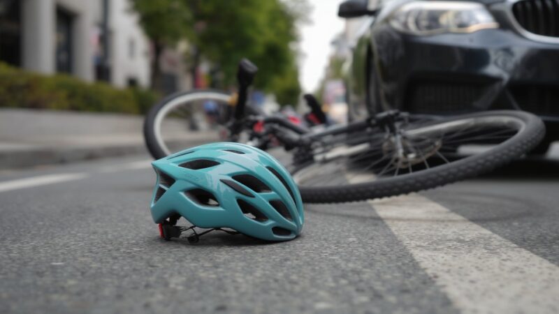 Trik na rowerze kończy się wypadkiem i hospitalizacją 11-latka