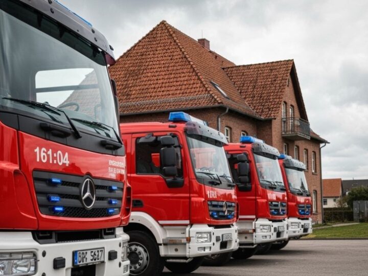 Kaczka z pisklętami uratowana przez strażników w Pabianicach