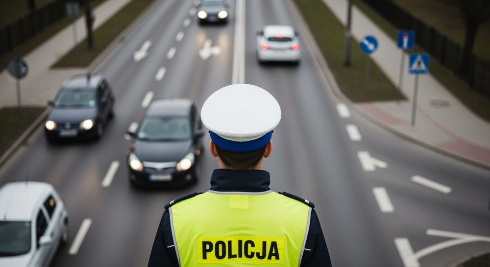 Motocyklista ranny po nieostrożnym wyprzedzaniu na drodze