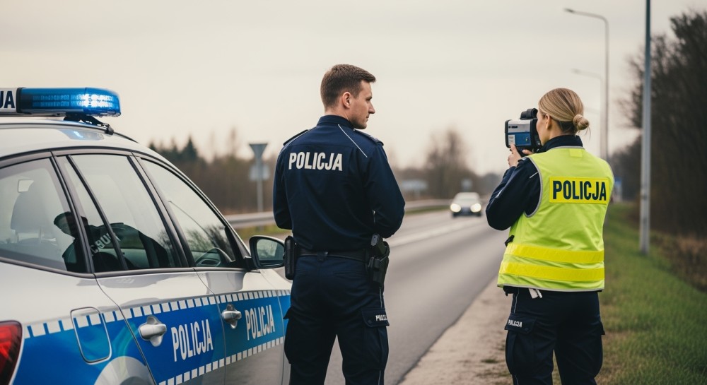 Uderzył w latarnię i uciekł!