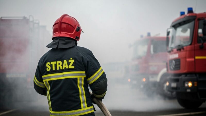 Pożar w Ksawerowie: Strażacy z OSP Pabianice w akcji!